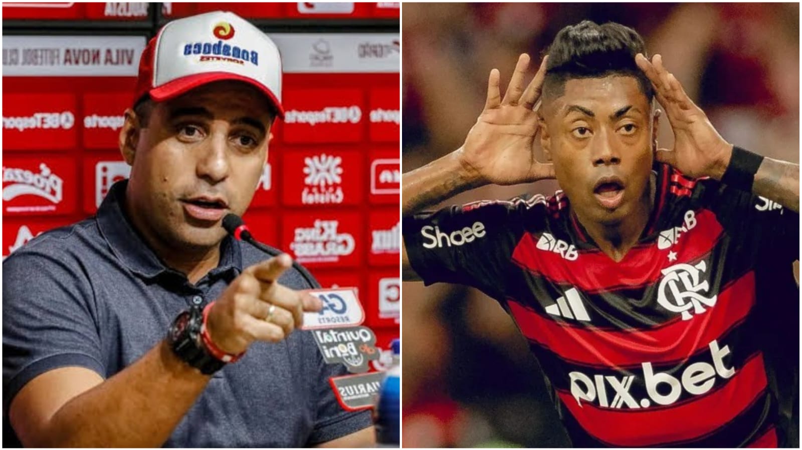 Hugo x Bruno Henrique